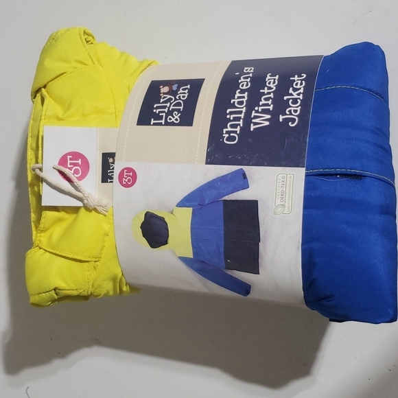Lily & Dan Other - Lily & Dan children's winter jacket NWT - 3T